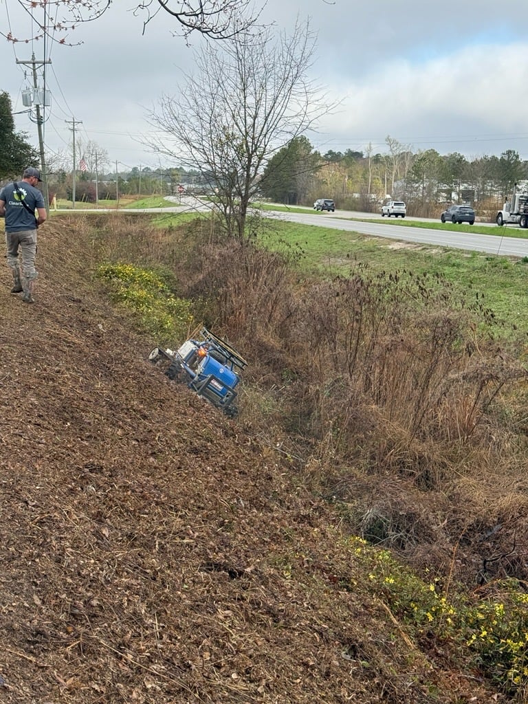 ClearSlope remote mowing team at work